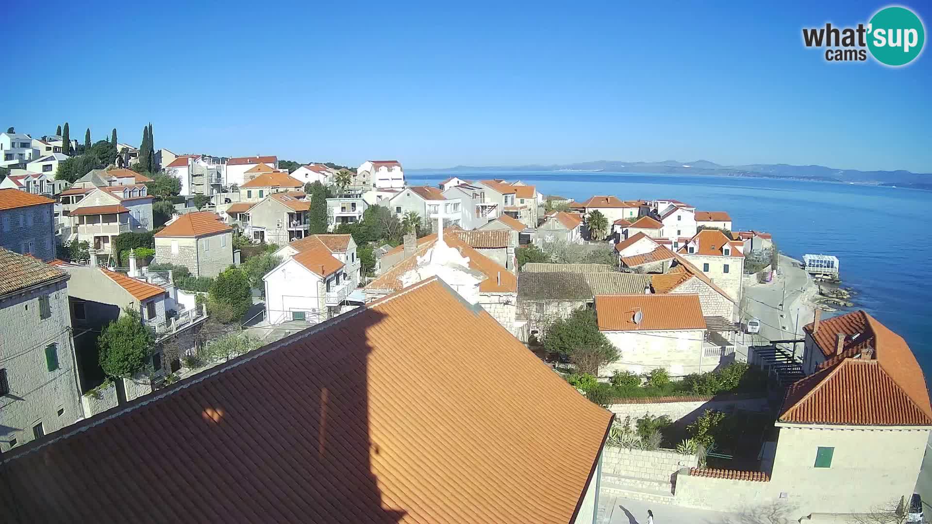 Webcam Sutivan panorama – Vista live dall’isola di Brač