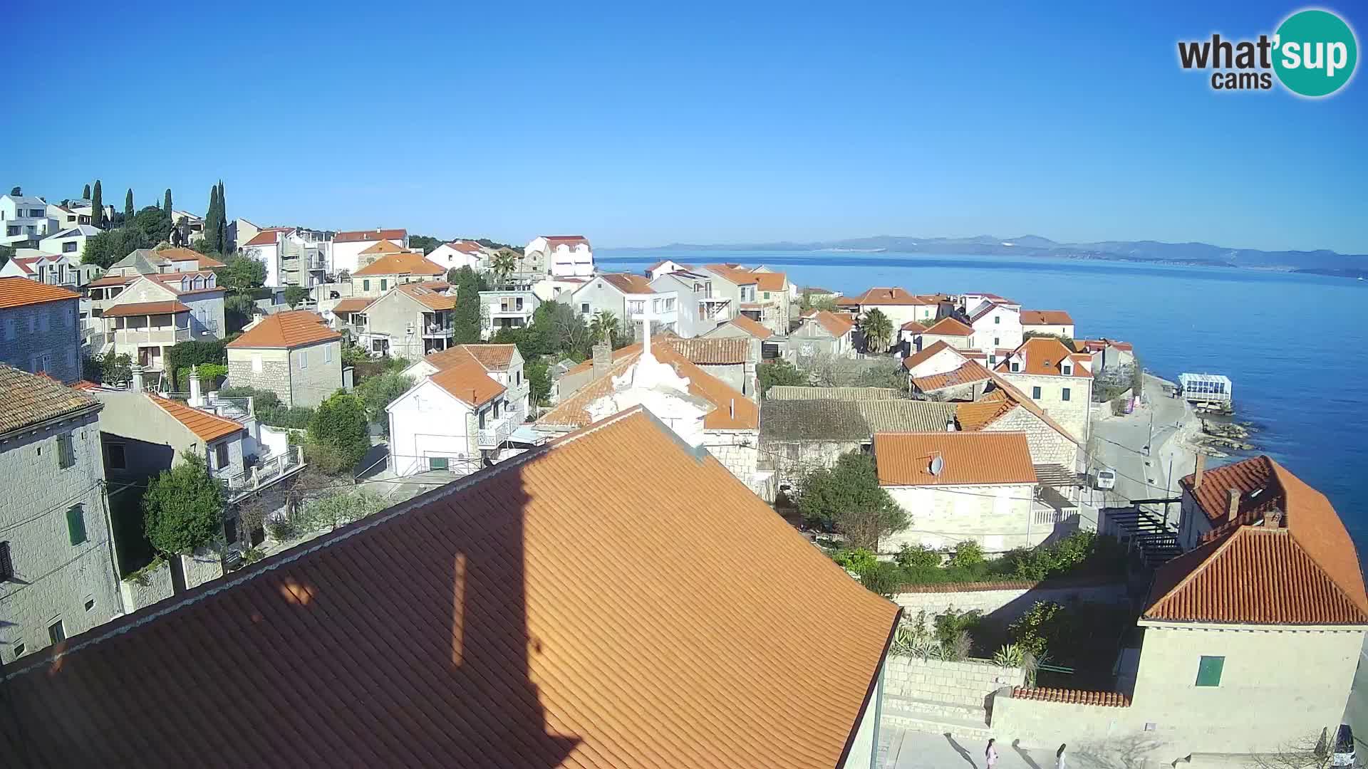 Webcam Sutivan panorama – Vista live dall’isola di Brač