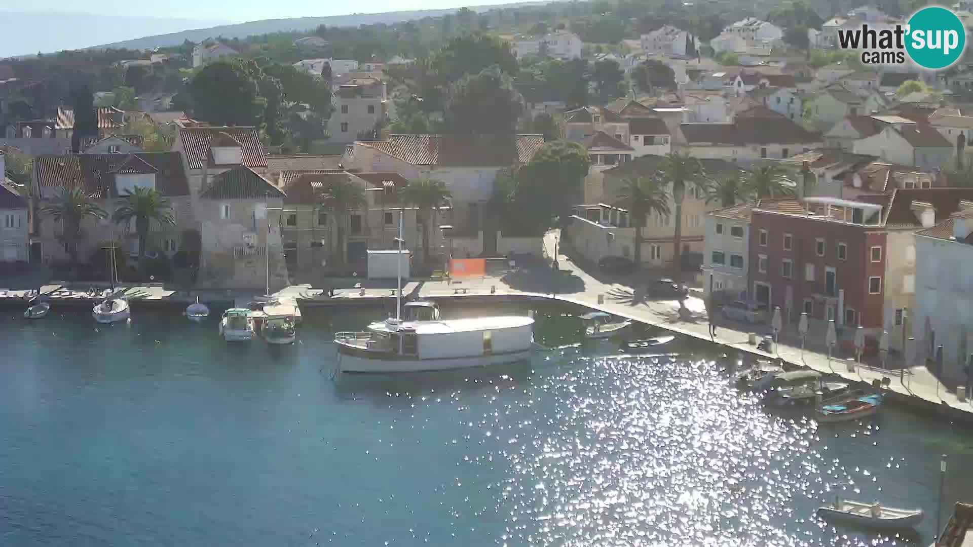 Webcam Sutivan panorama – Vista live dall’isola di Brač