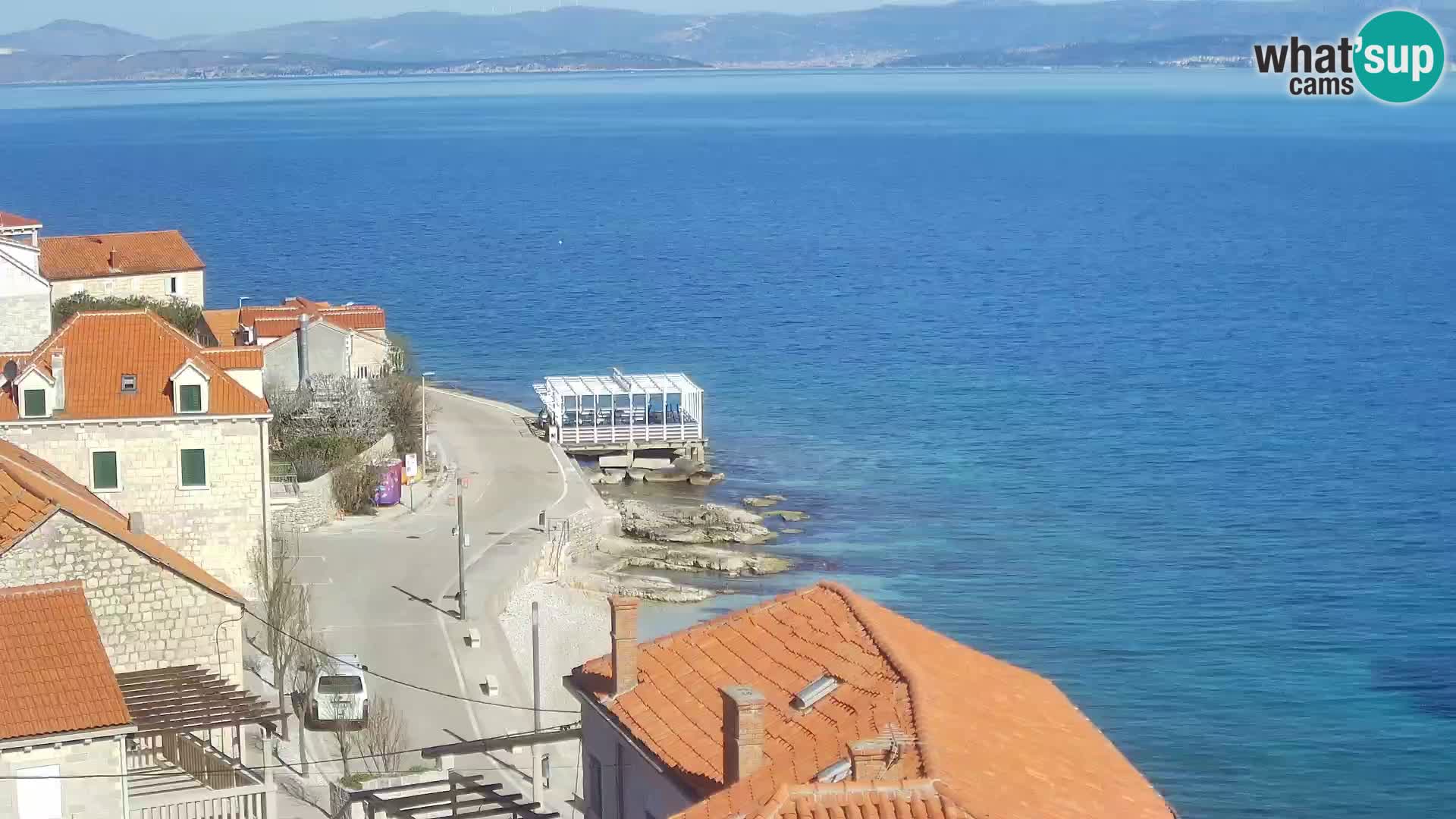 Web kamera Sutivan panorama – Pogled uživo s otoka Brača