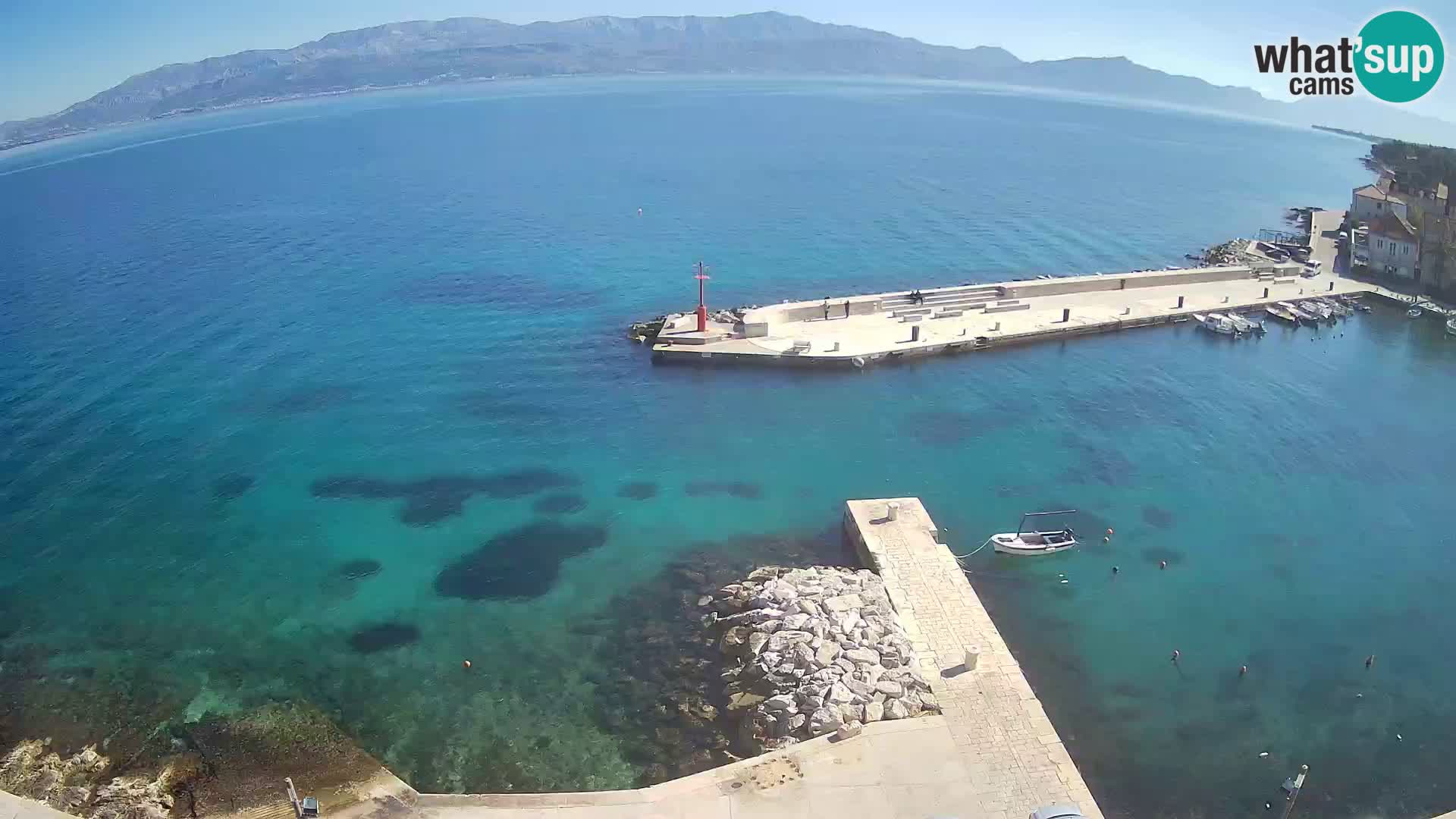 Webcam Sutivan panorama – Vista live dall’isola di Brač