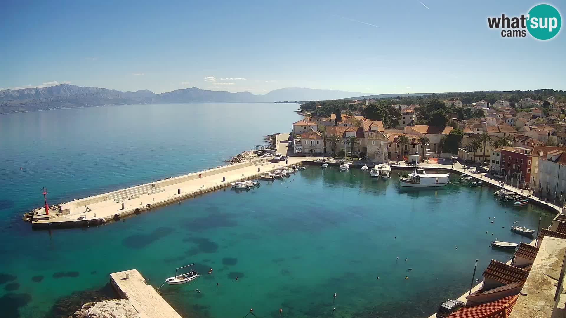 Webcam Sutivan Panorama – Live View from Brač Island