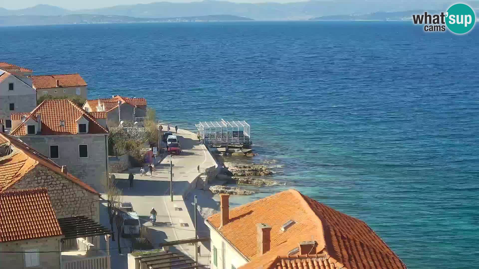 Webcam Sutivan panorama – Vista live dall’isola di Brač