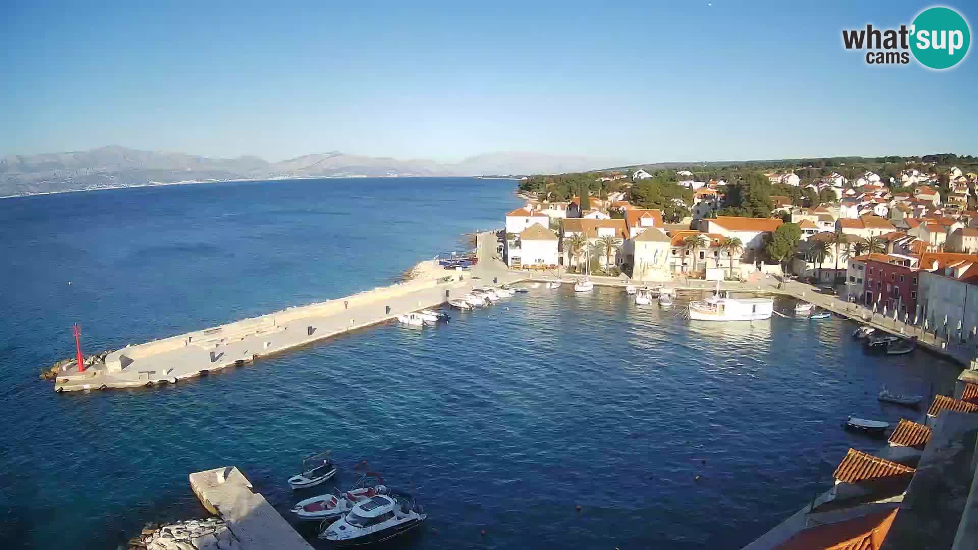 Webcam Sutivan Panorama – Live View from Brač Island