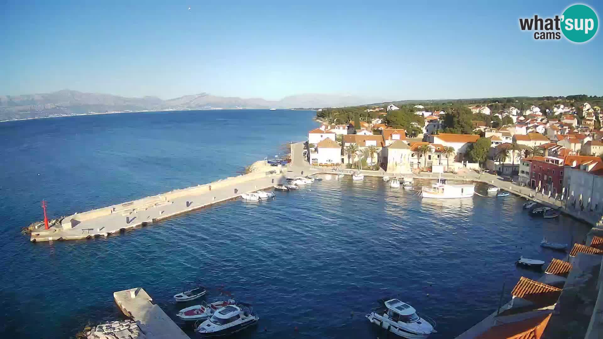 Webcam Sutivan Panorama – Vue en direct depuis l’île de Brač