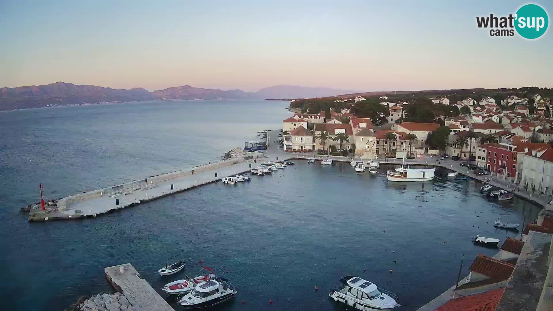 Webcam Sutivan Panorama – Liveblick von der Insel Brač