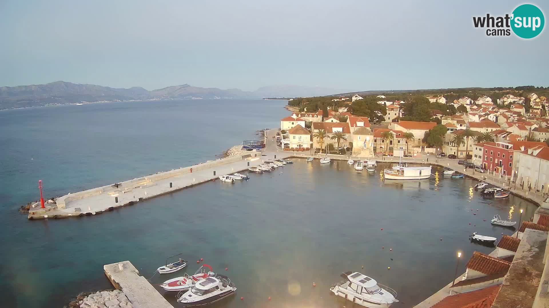 Webcam Sutivan Panorama – Live View from Brač Island
