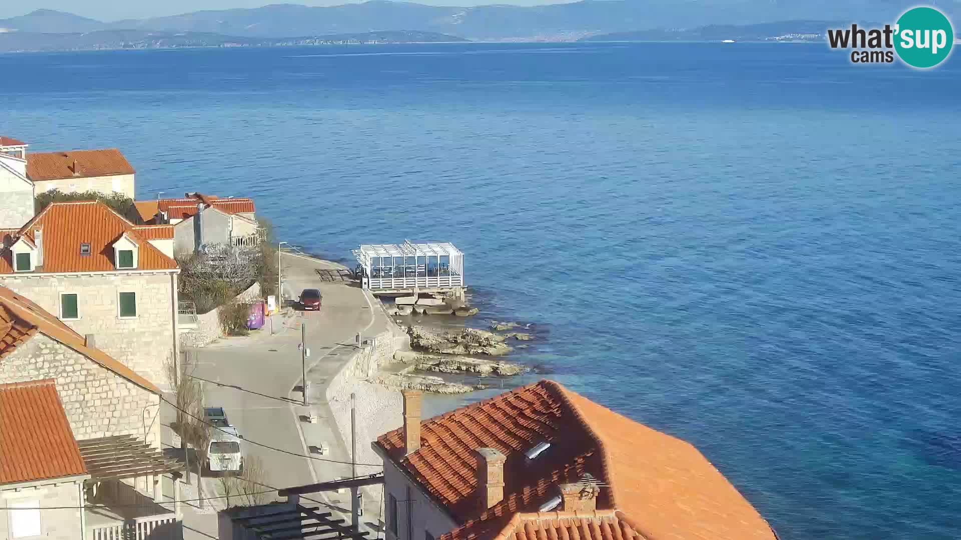 Web kamera Sutivan panorama – Pogled uživo s otoka Brača