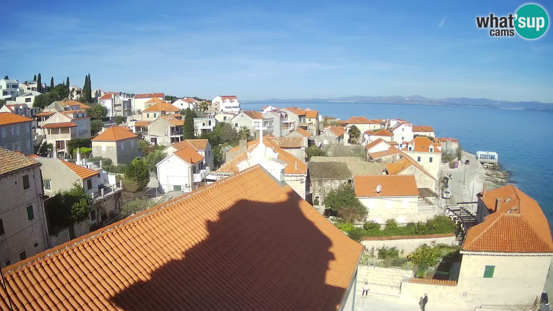 Webcam Sutivan panorama – Vista live dall’isola di Brač