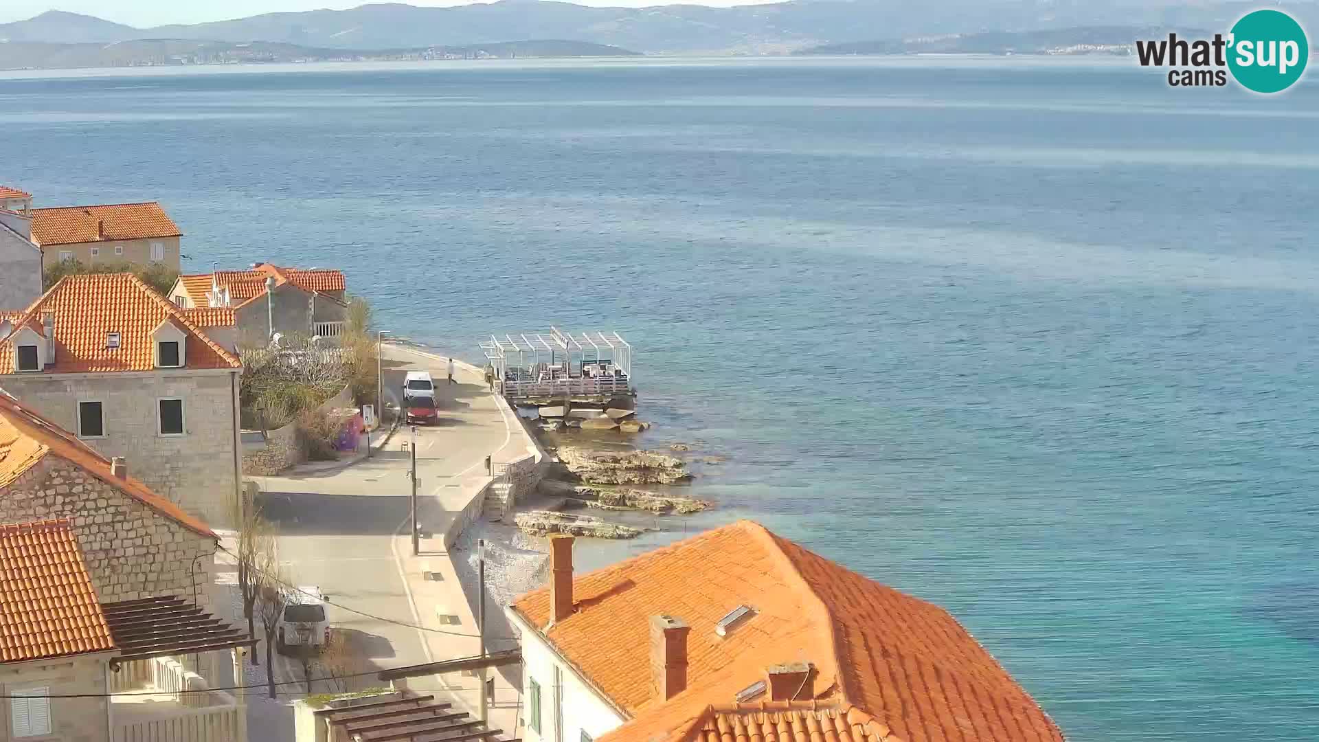 Webcam Sutivan Panorama – Vista en vivo desde la isla de Brač