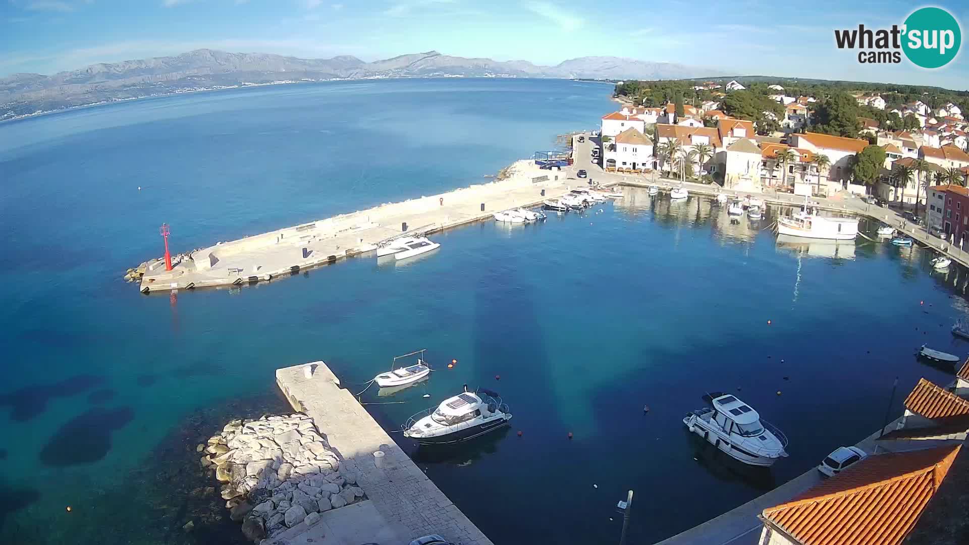 Webcam Sutivan Panorama – Live View from Brač Island