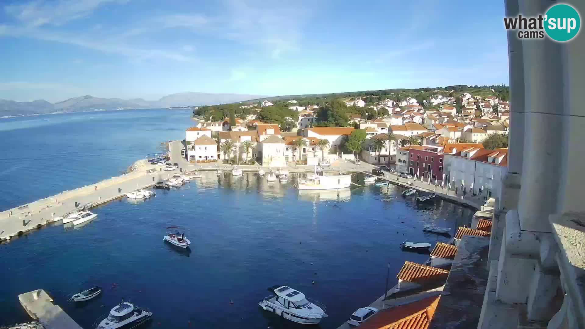 Webcam Sutivan Panorama – Live View from Brač Island