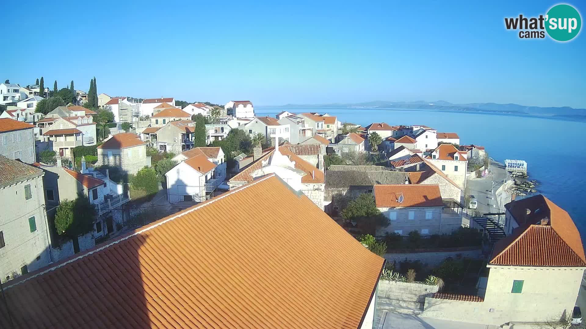 Webcam Sutivan Panorama – Liveblick von der Insel Brač