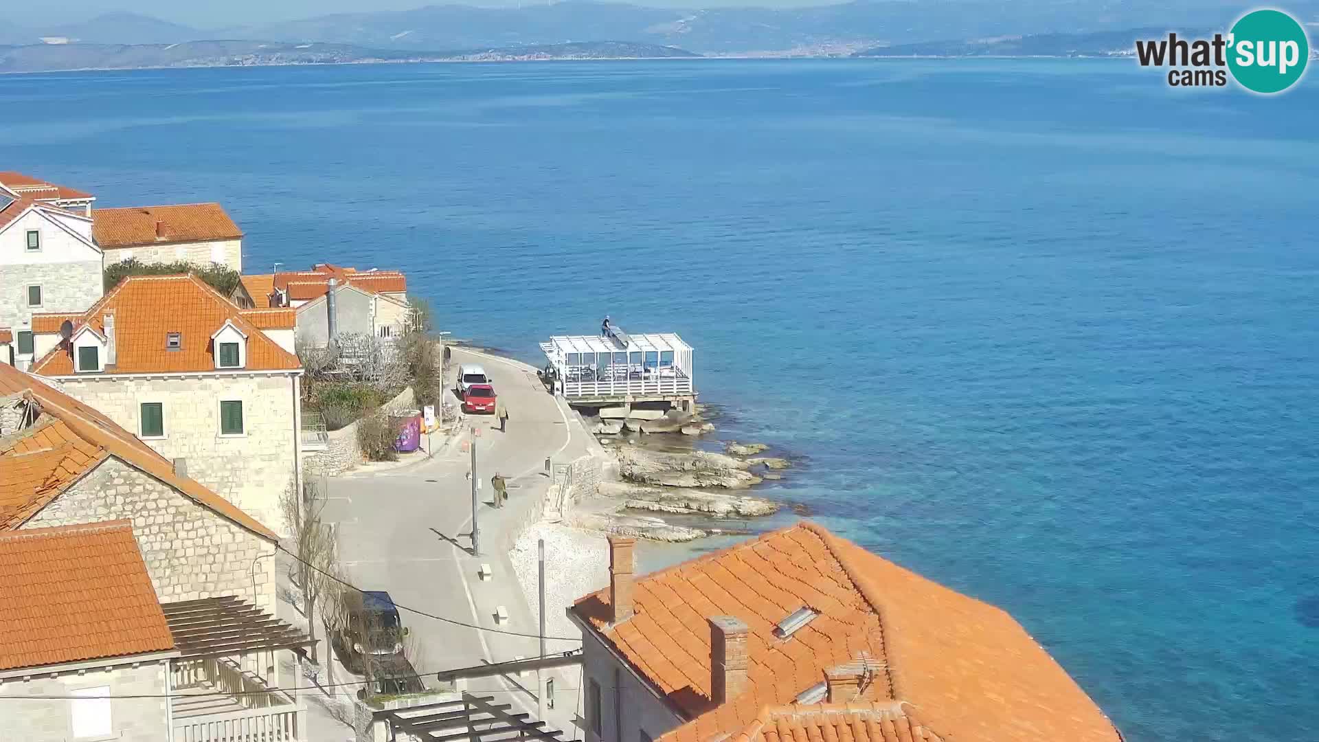 Web kamera Sutivan panorama – Pogled uživo s otoka Brača