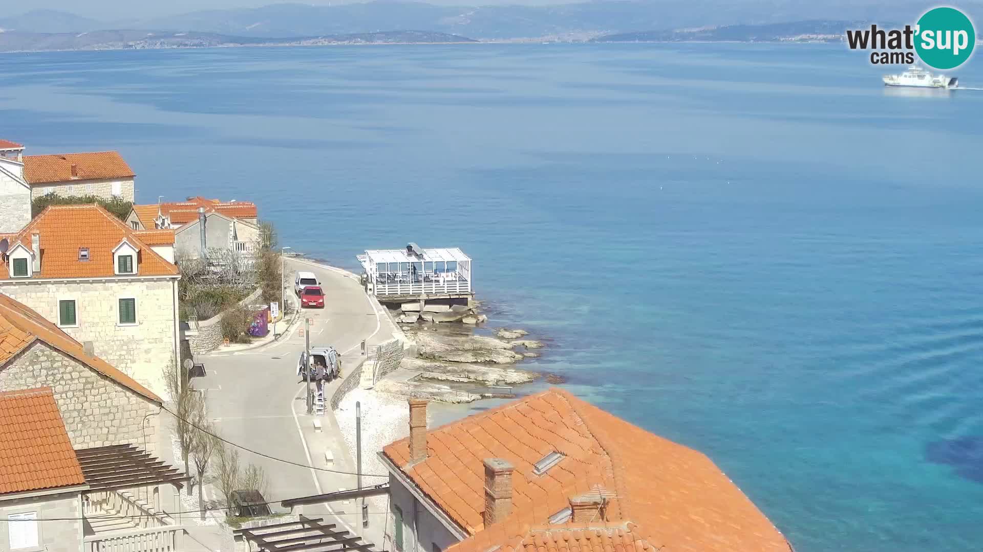 Spletna kamera Sutivan panorama – pogled v živo z otoka Brač