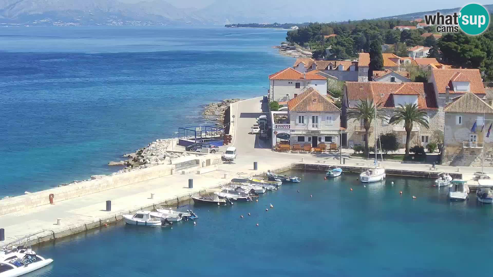 Webcam Sutivan Panorama – Liveblick von der Insel Brač