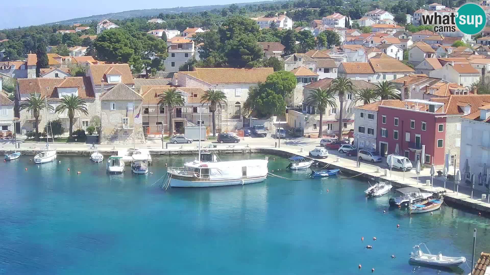Webcam Sutivan Panorama – Vista en vivo desde la isla de Brač