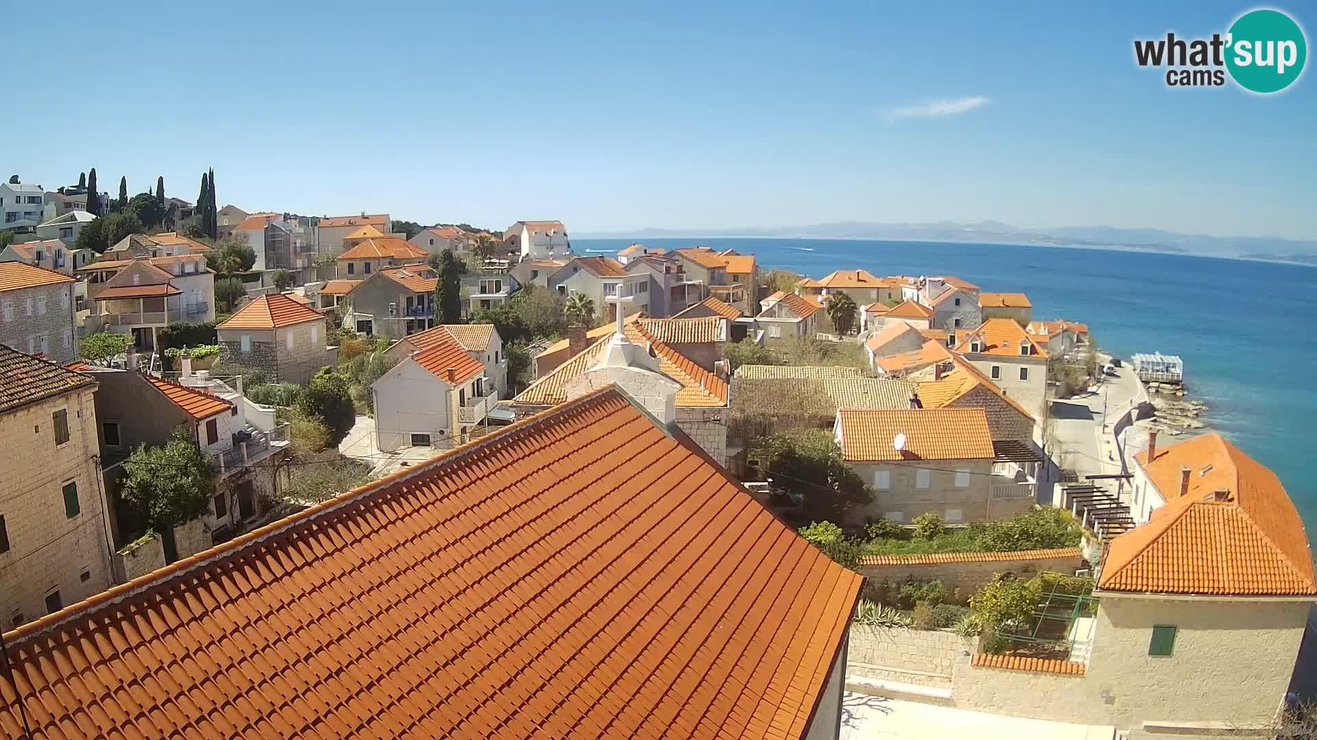 Webcam Sutivan Panorama – Liveblick von der Insel Brač