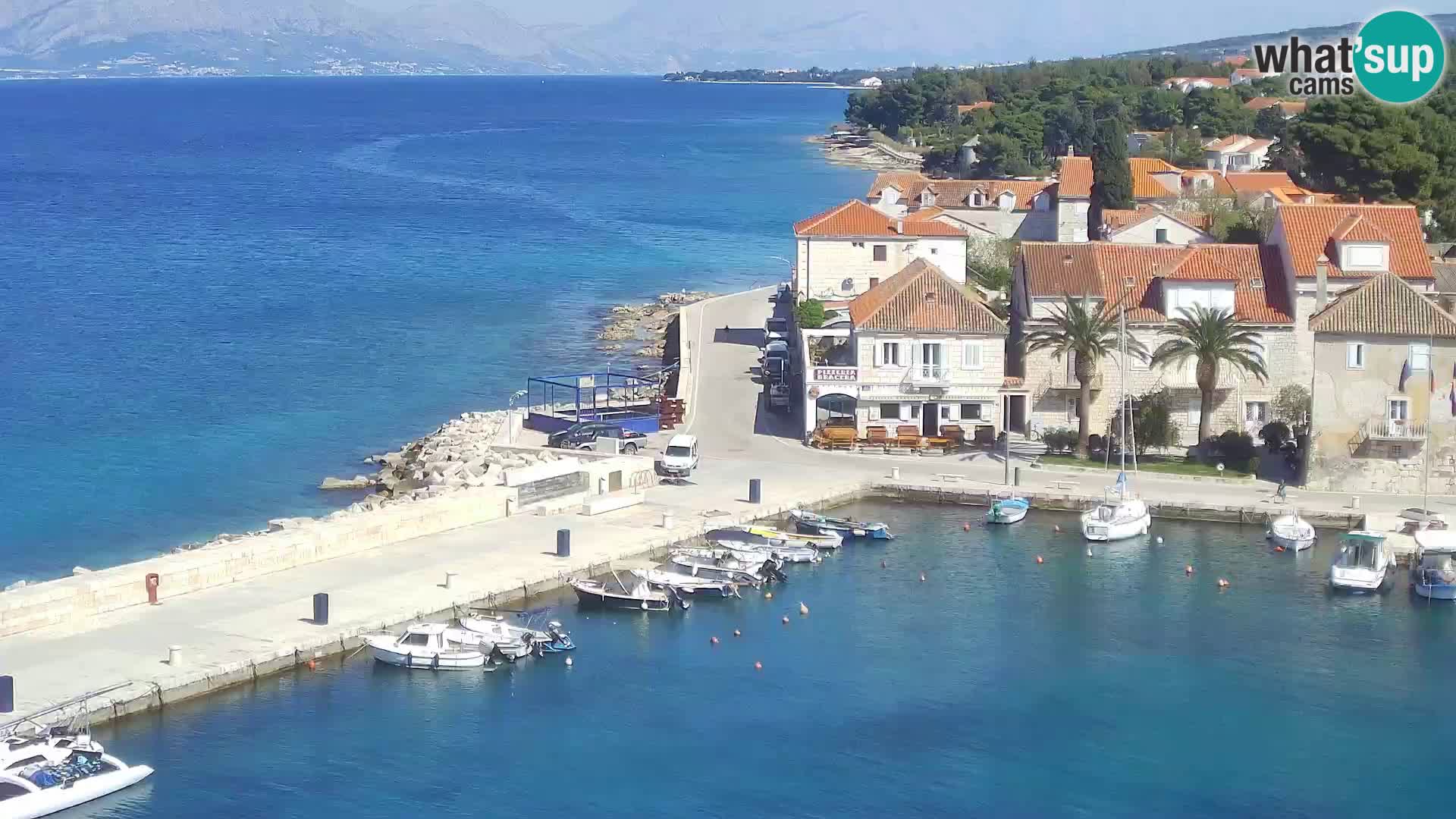Webcam Sutivan Panorama – Liveblick von der Insel Brač