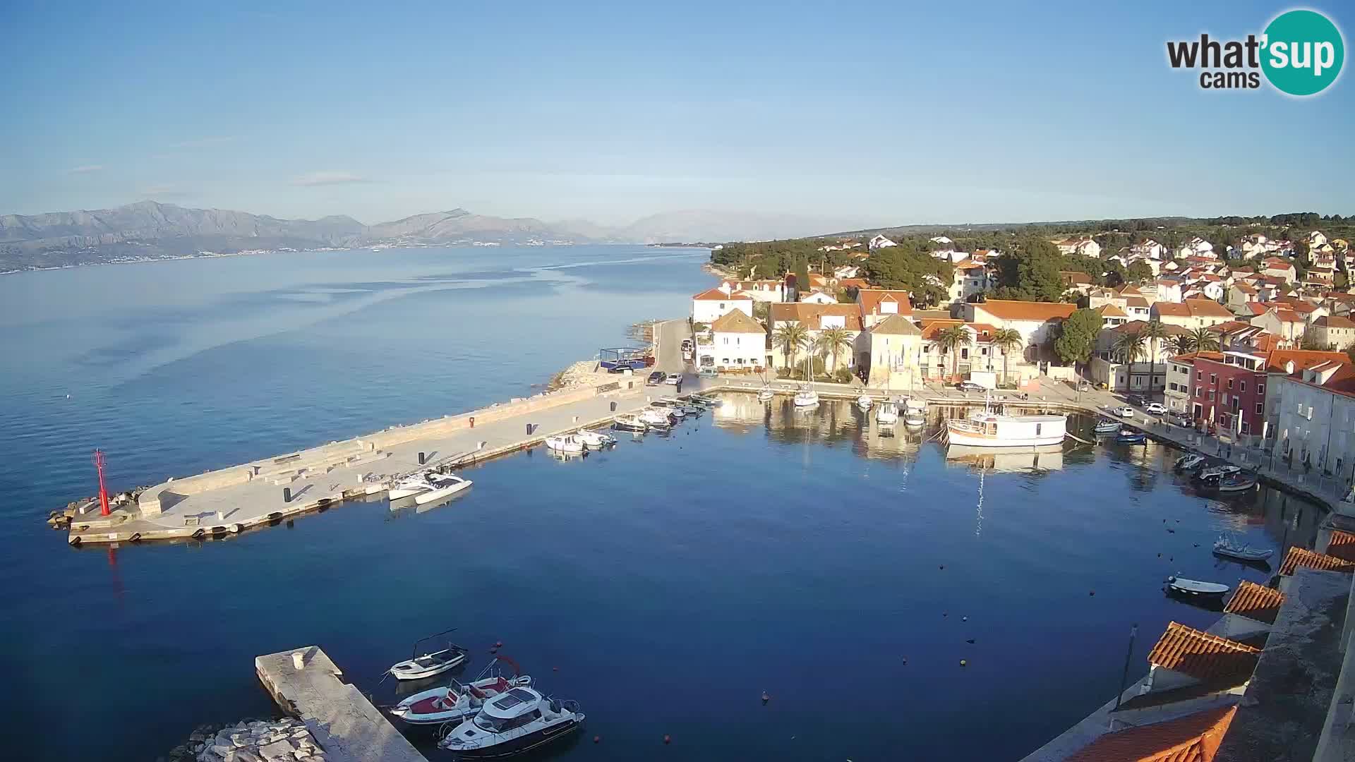 Webcam Sutivan Panorama – Liveblick von der Insel Brač