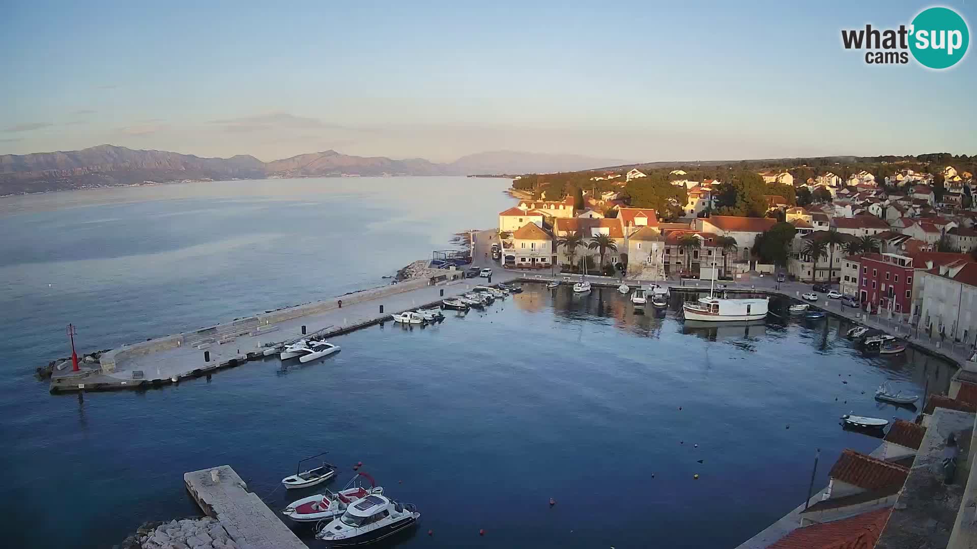 Webcam Sutivan Panorama – Liveblick von der Insel Brač