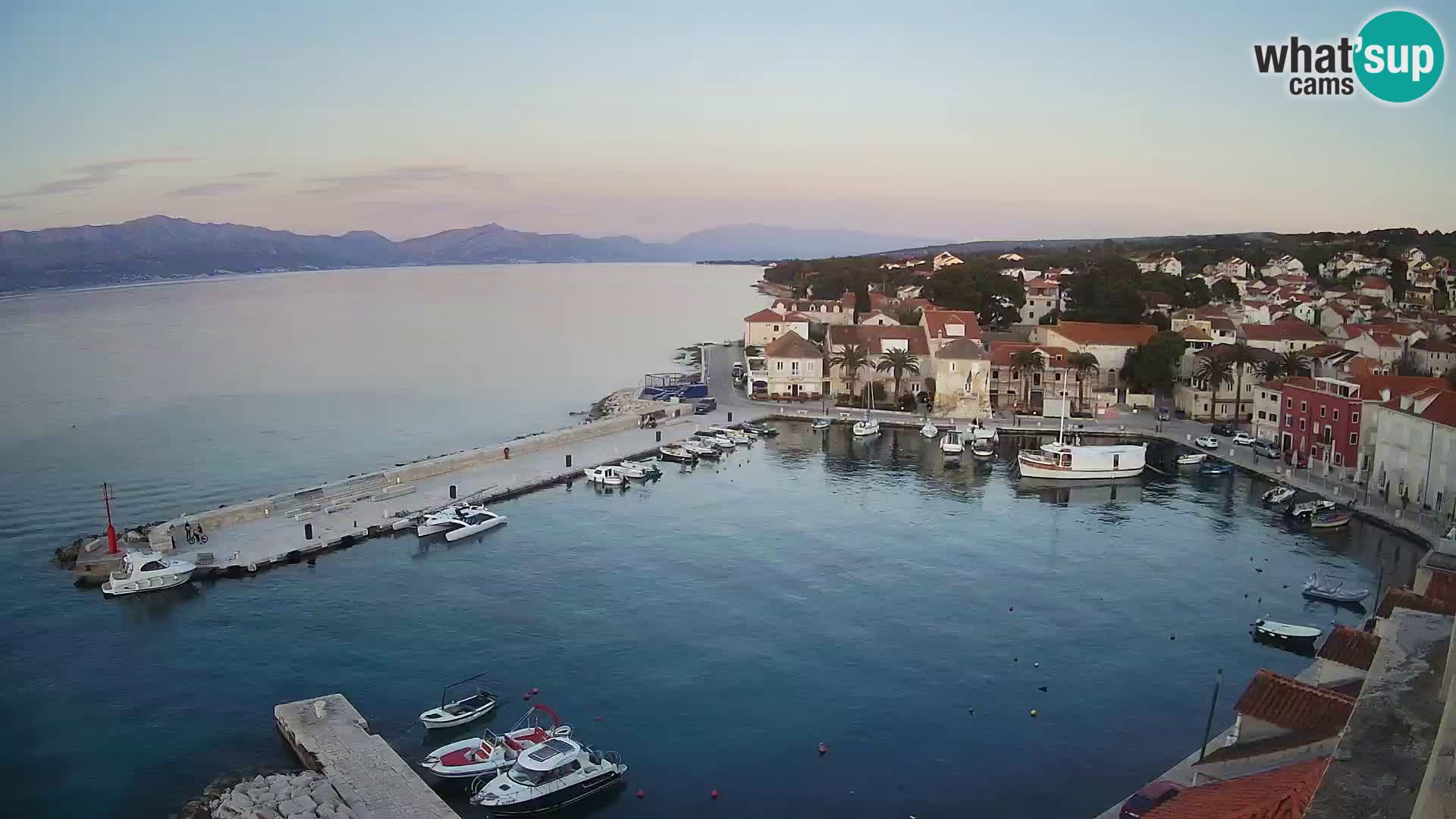 Webcam Sutivan Panorama – Liveblick von der Insel Brač