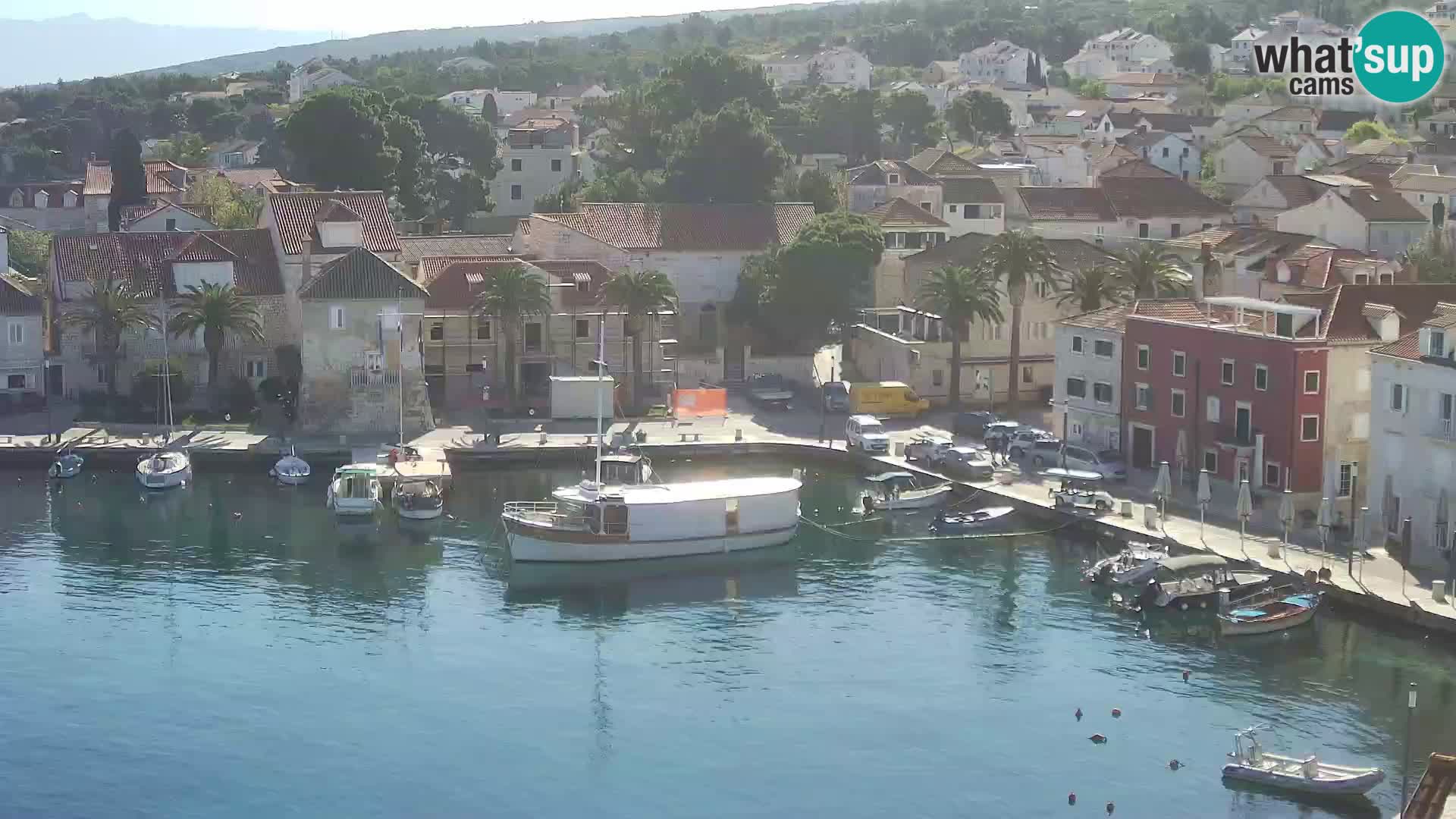 Webcam Sutivan panorama – Vista live dall’isola di Brač