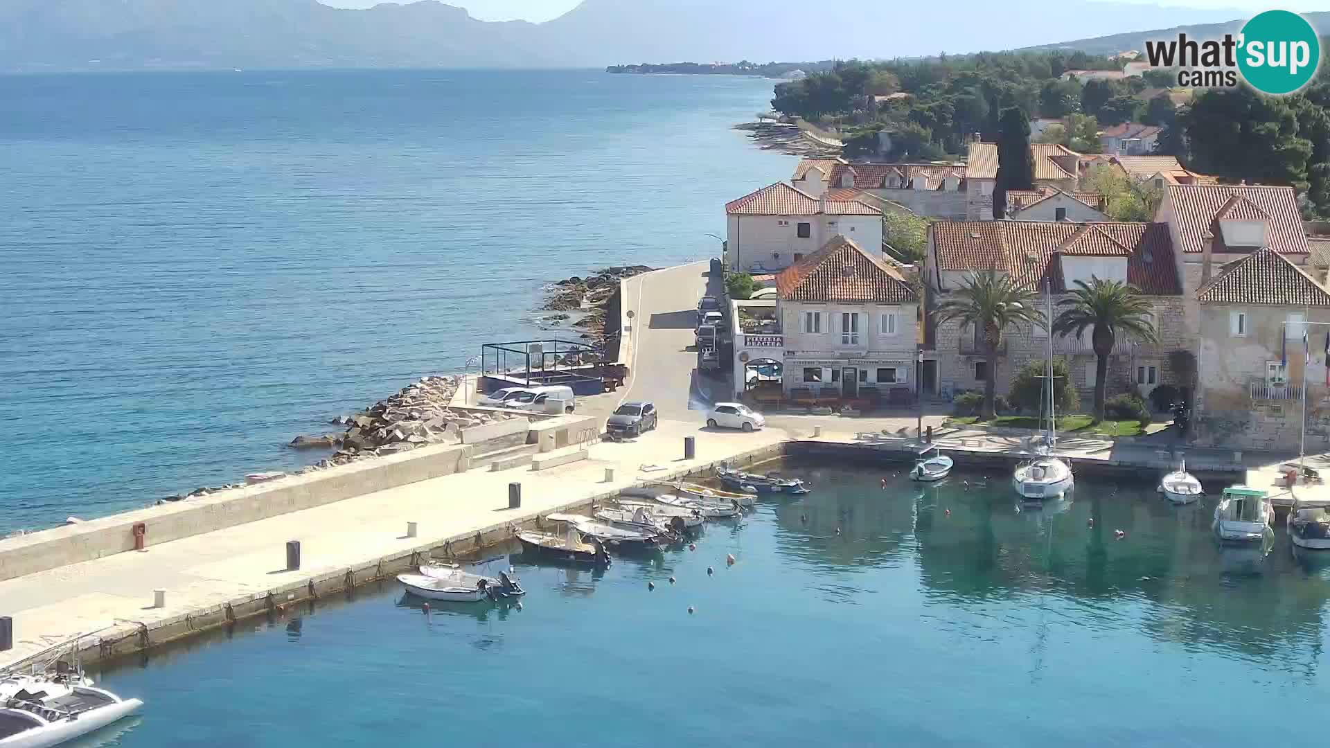 Webcam Sutivan Panorama – Liveblick von der Insel Brač