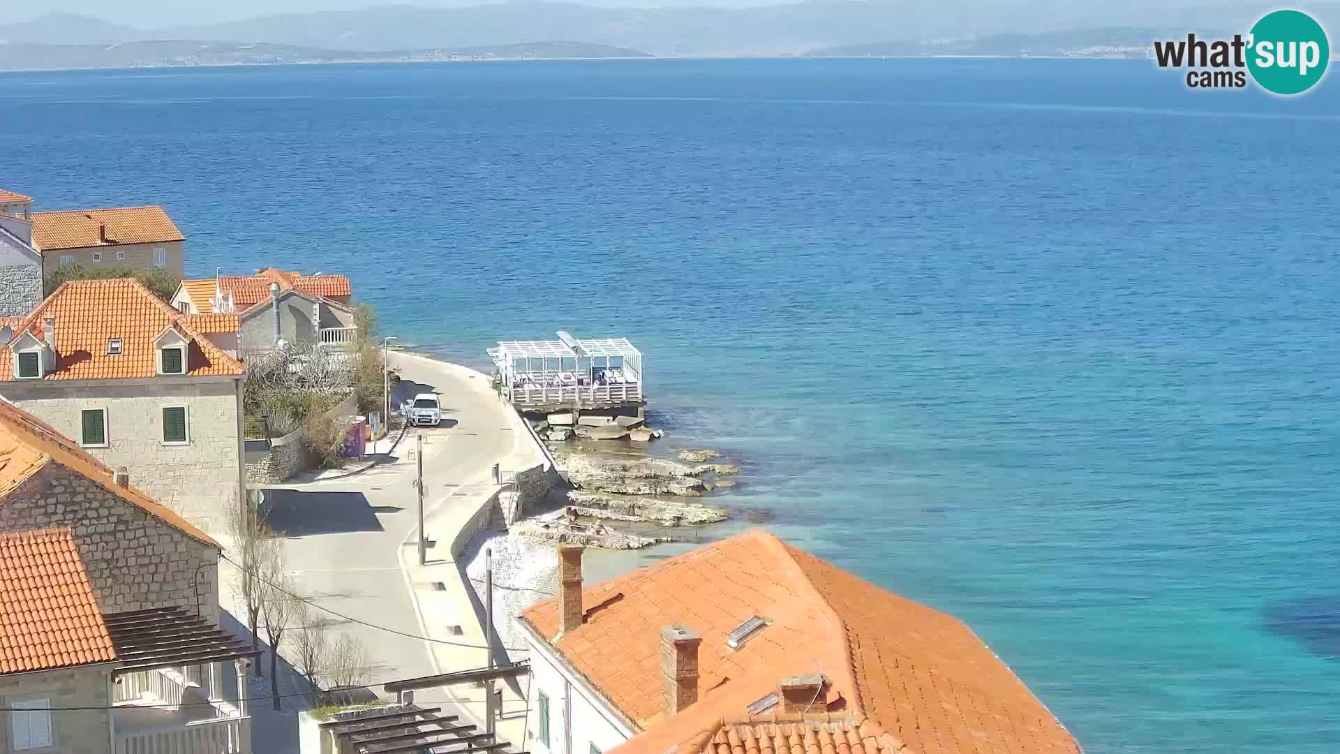 Web kamera Sutivan panorama – Pogled uživo s otoka Brača