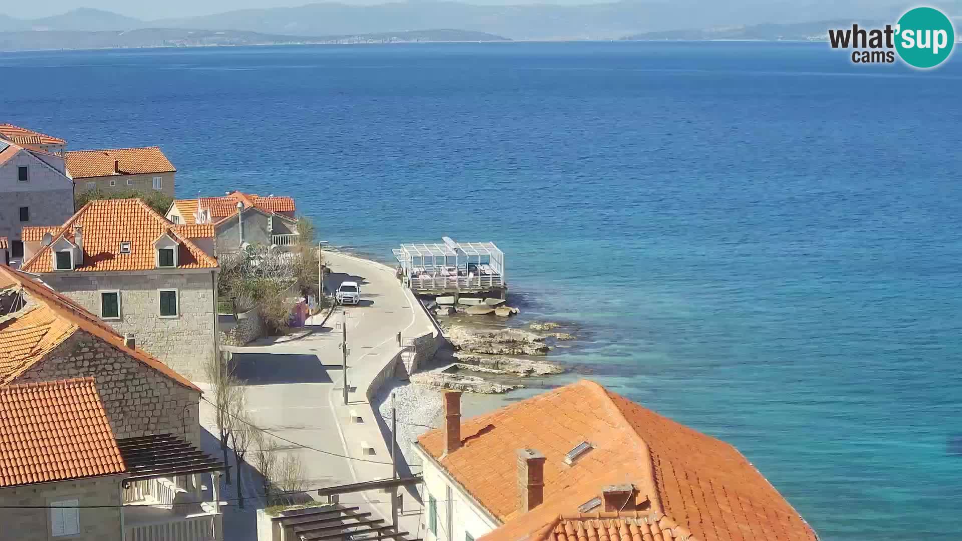 Webcam Sutivan Panorama – Vista en vivo desde la isla de Brač
