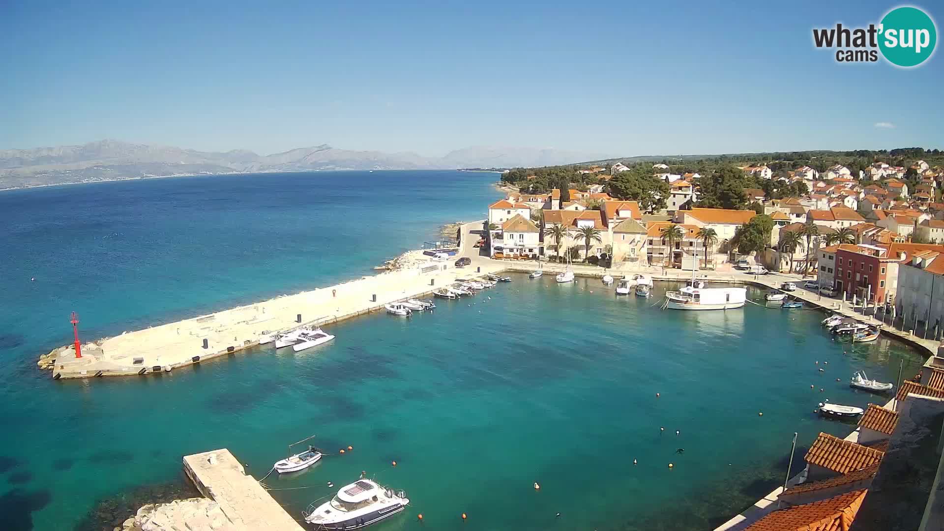 Webcam Sutivan Panorama – Live View from Brač Island