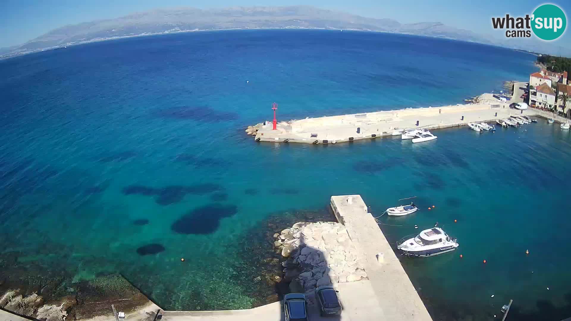 Webcam Sutivan Panorama – Live View from Brač Island