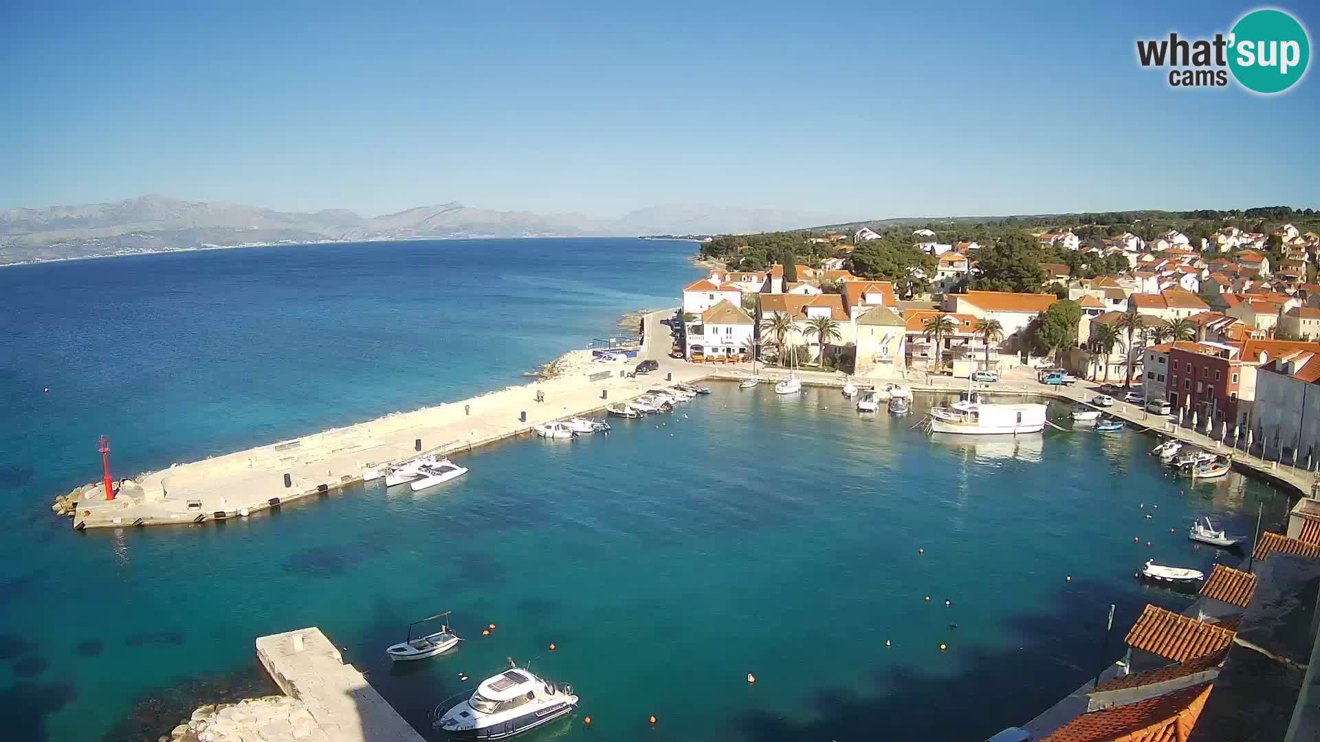 Webcam Sutivan Panorama – Live View from Brač Island