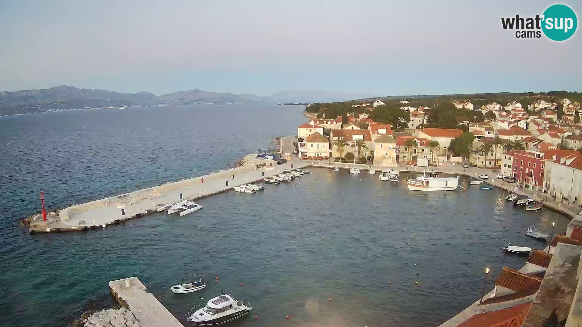 Webcam Sutivan Panorama – Liveblick von der Insel Brač