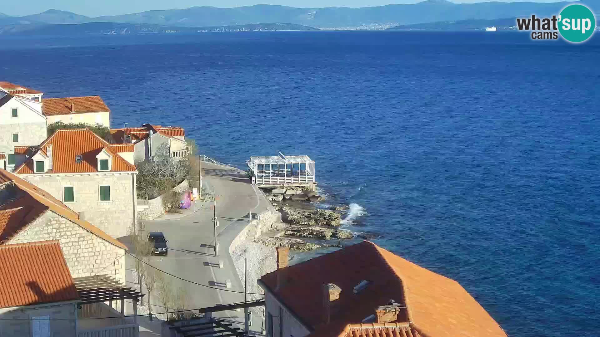 Webcam Sutivan panorama – Vista live dall’isola di Brač