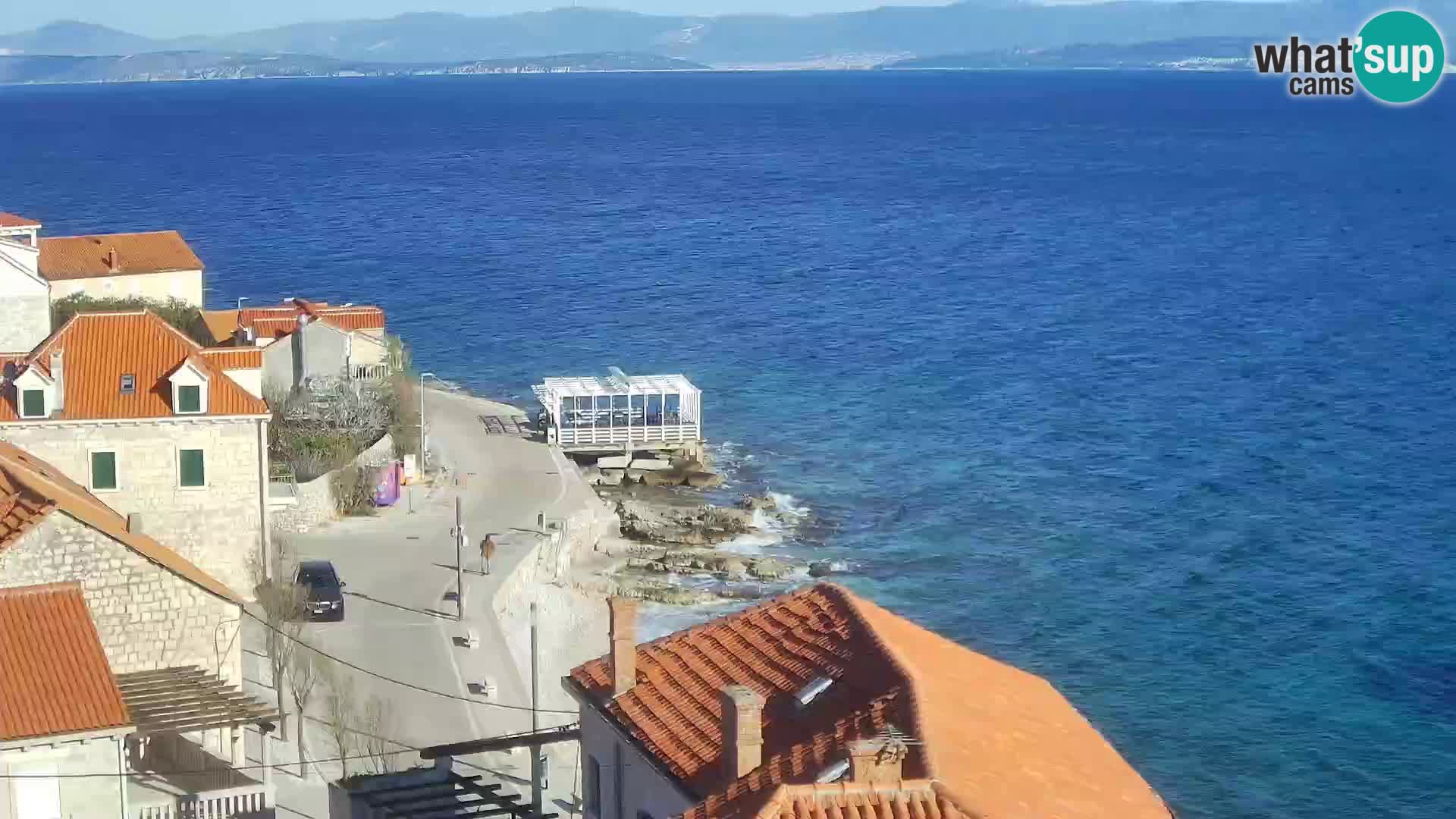 Webcam Sutivan Panorama – Vista en vivo desde la isla de Brač