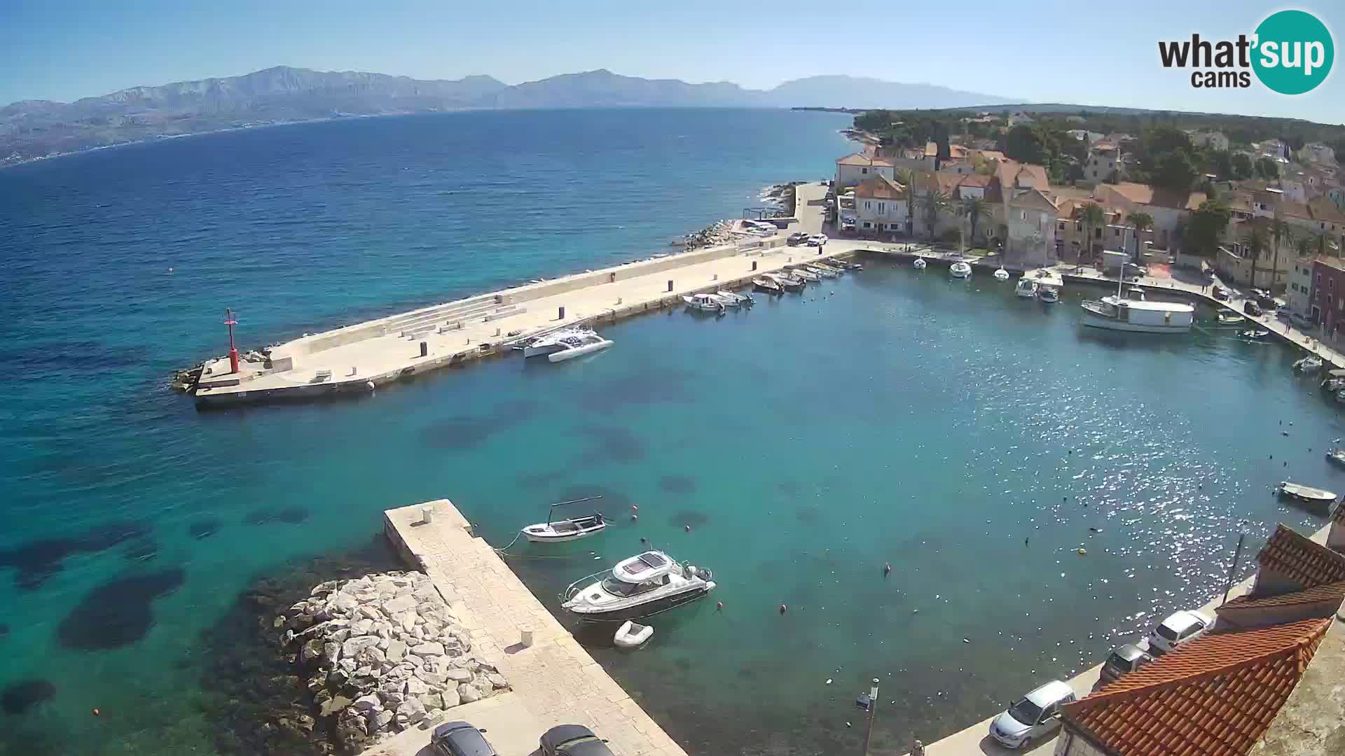 Webcam Sutivan Panorama – Live View from Brač Island