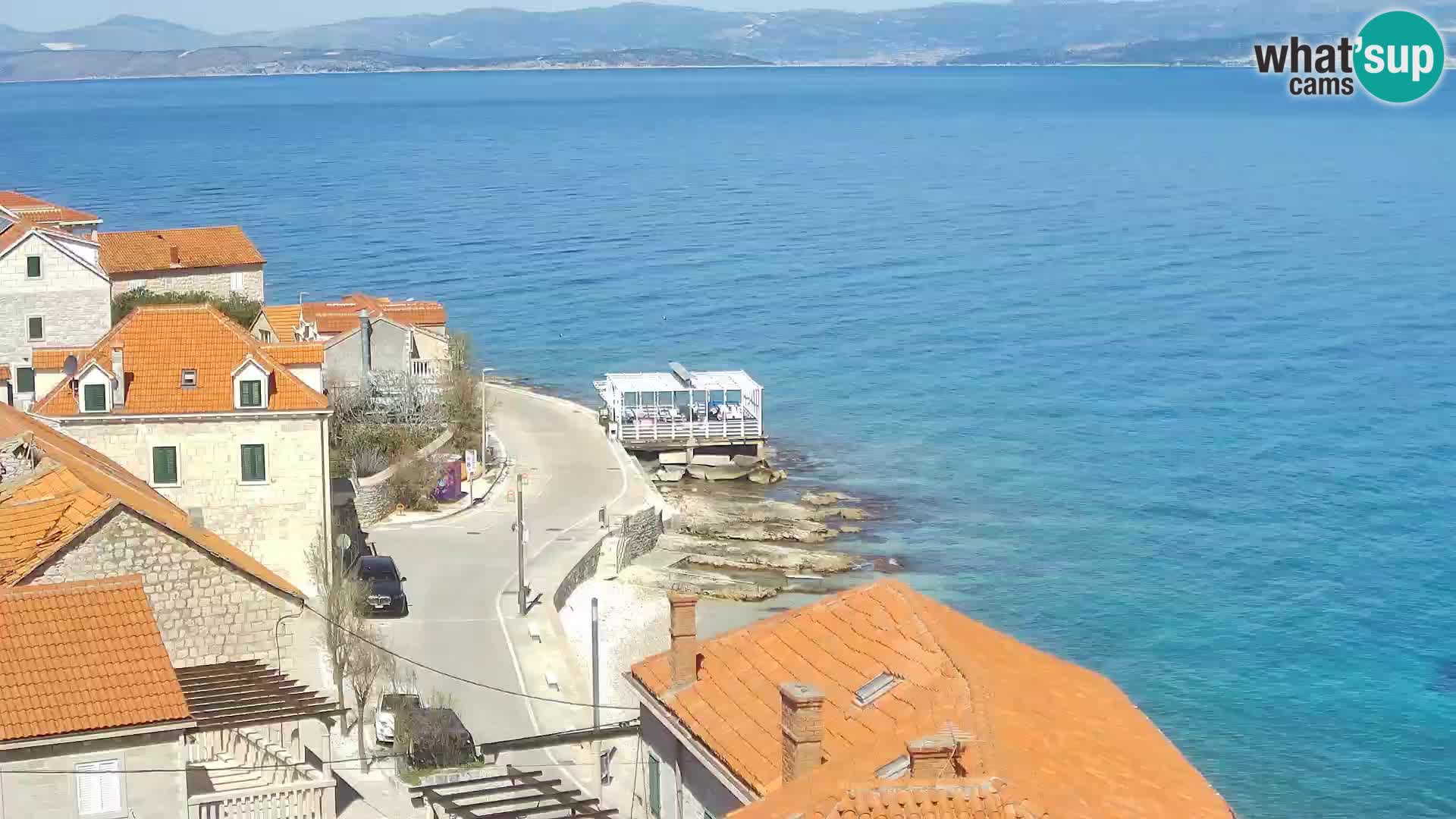 Web kamera Sutivan panorama – Pogled uživo s otoka Brača