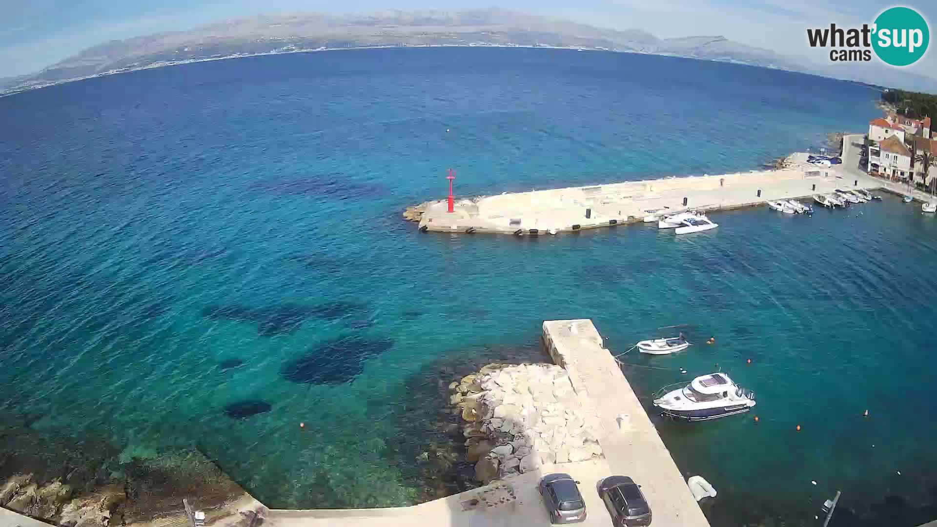 Webcam Sutivan Panorama – Liveblick von der Insel Brač