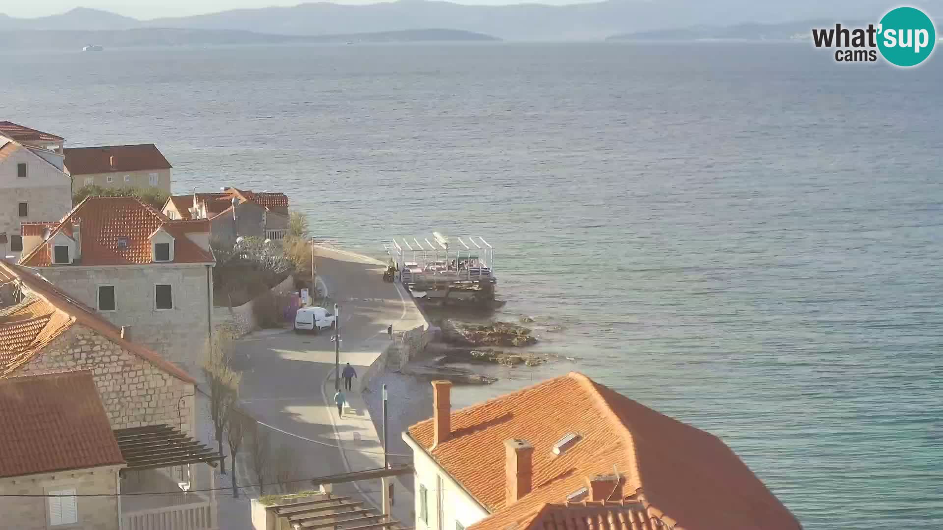 Webcam Sutivan panorama – Vista live dall’isola di Brač