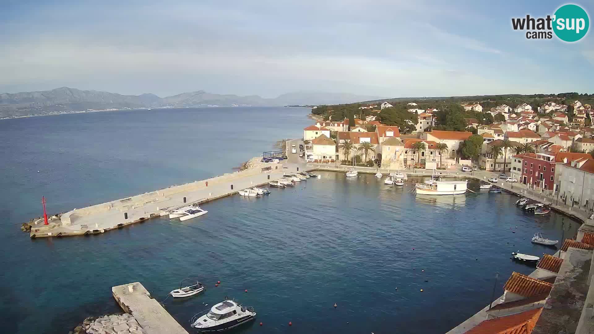 Webcam Sutivan Panorama – Liveblick von der Insel Brač