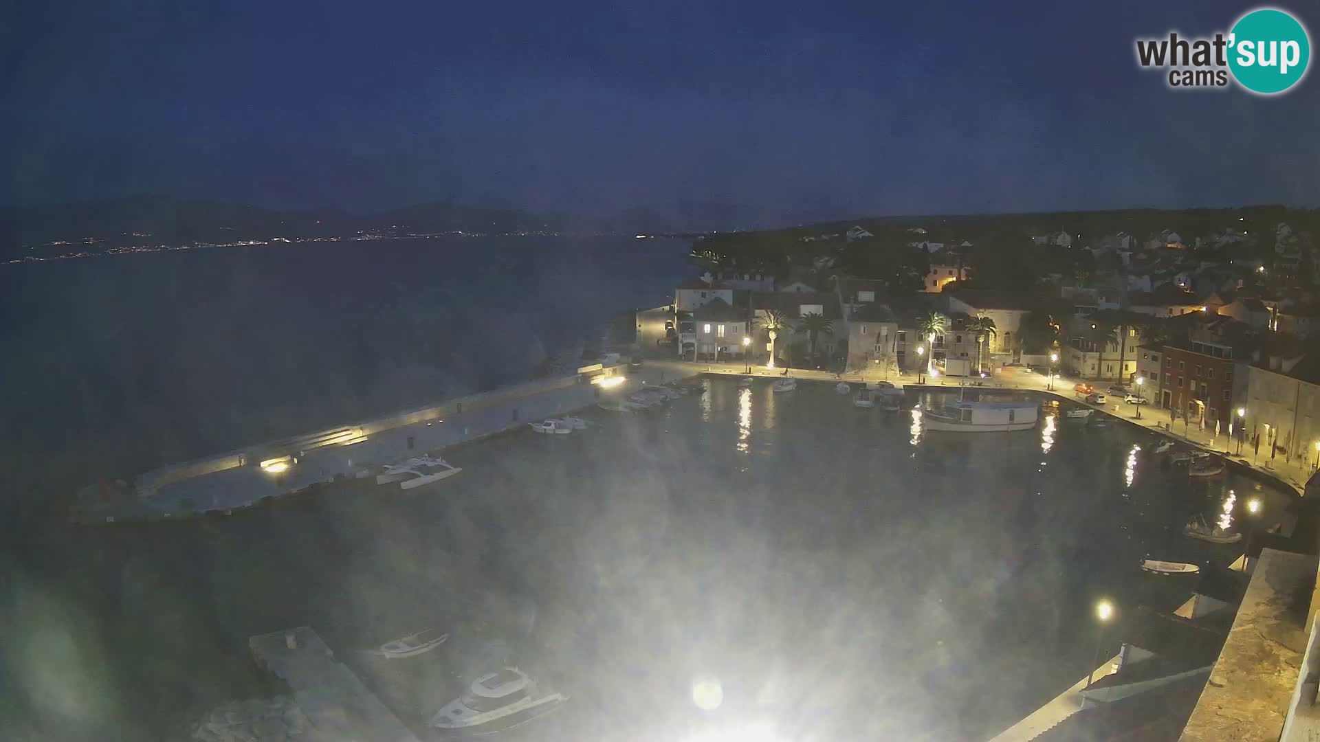 Webcam Sutivan Panorama – Vista en vivo desde la isla de Brač