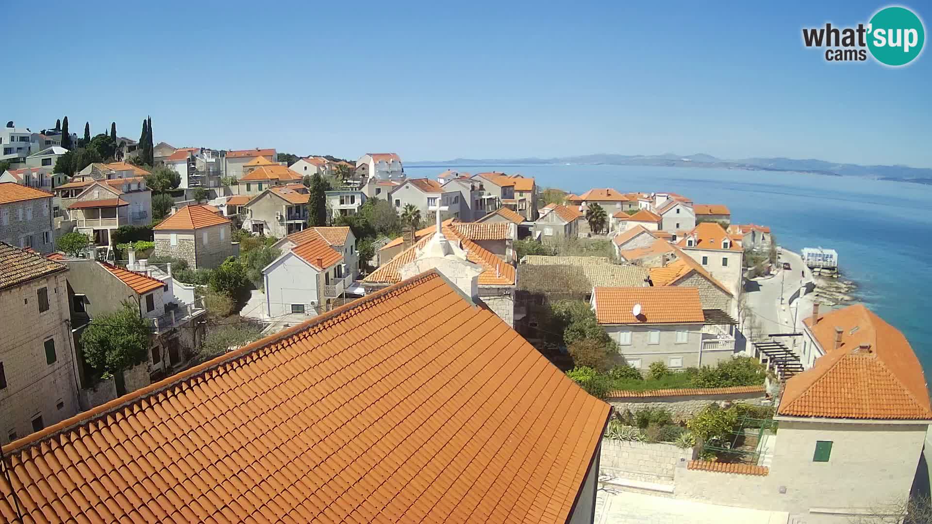 Webcam Sutivan Panorama – Vista en vivo desde la isla de Brač