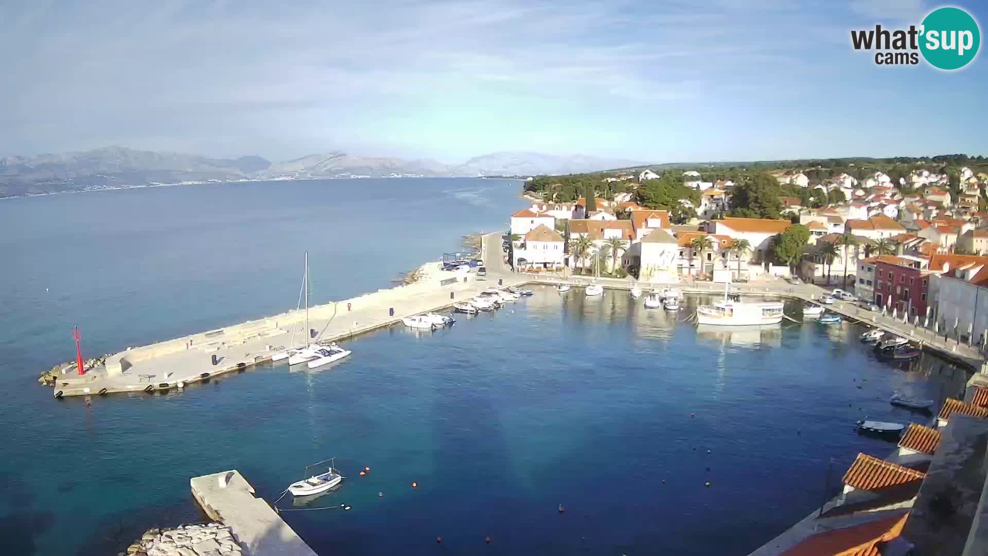Webcam Sutivan Panorama – Live View from Brač Island