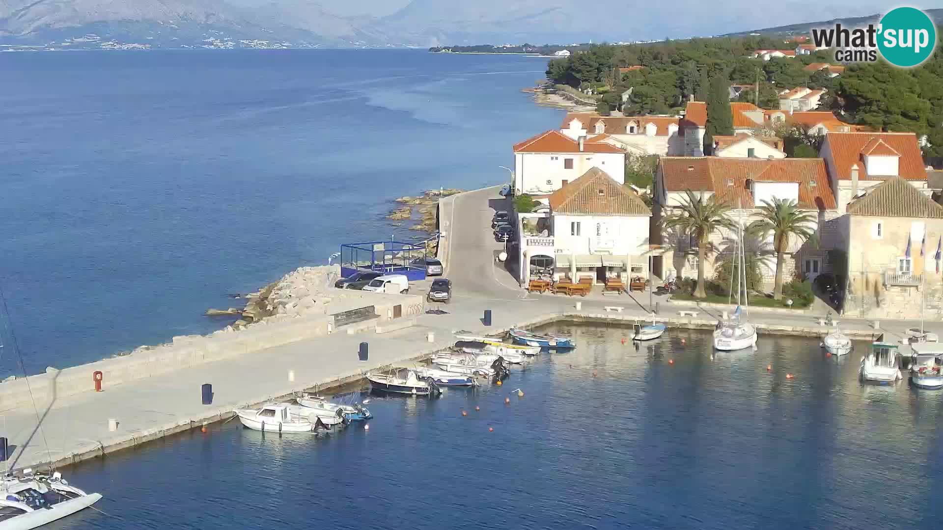 Webcam Sutivan panorama – Vista live dall’isola di Brač