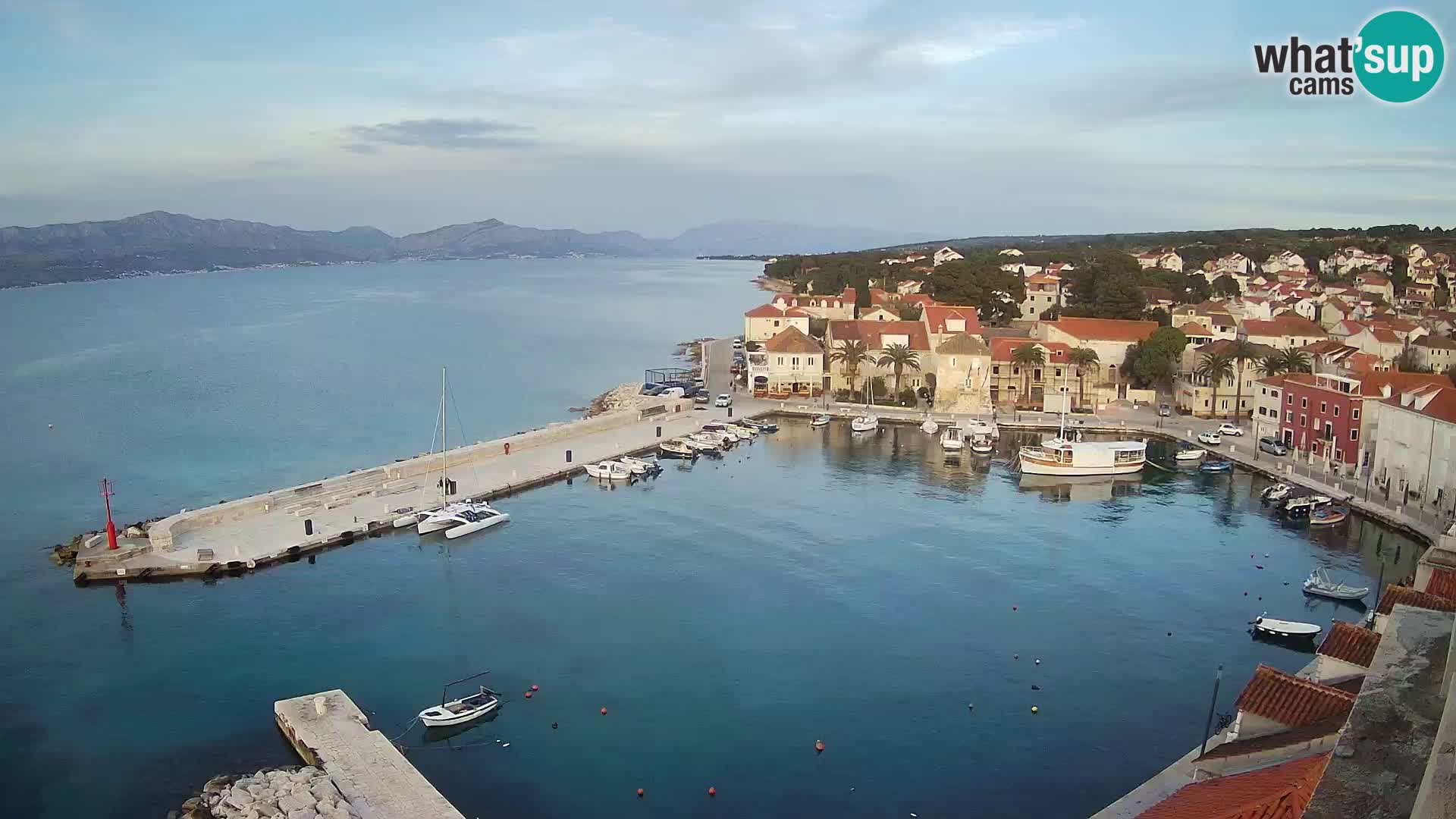 Webcam Sutivan Panorama – Vue en direct depuis l’île de Brač