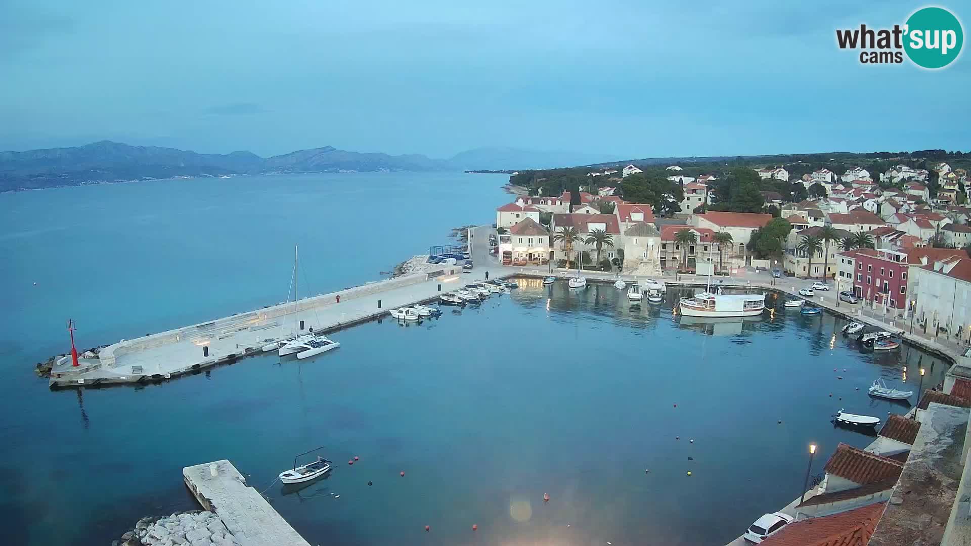Webcam Sutivan Panorama – Live View from Brač Island