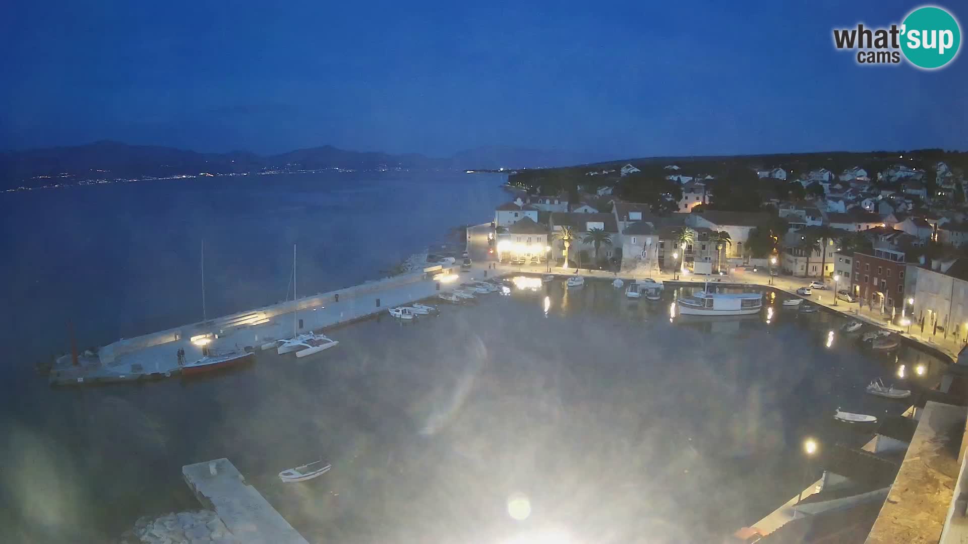 Webcam Sutivan panorama – Vista live dall’isola di Brač