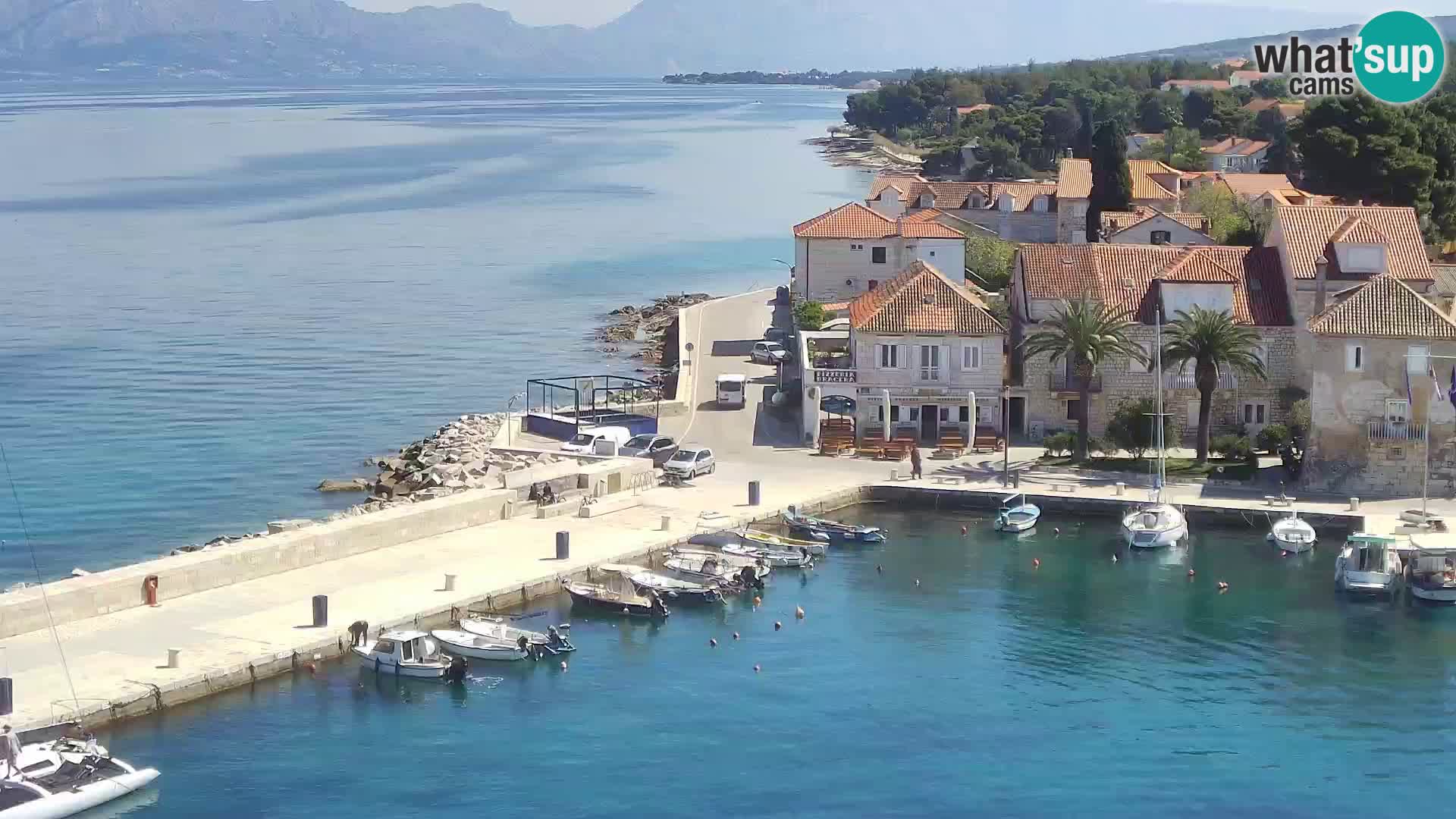 Webcam Sutivan Panorama – Liveblick von der Insel Brač