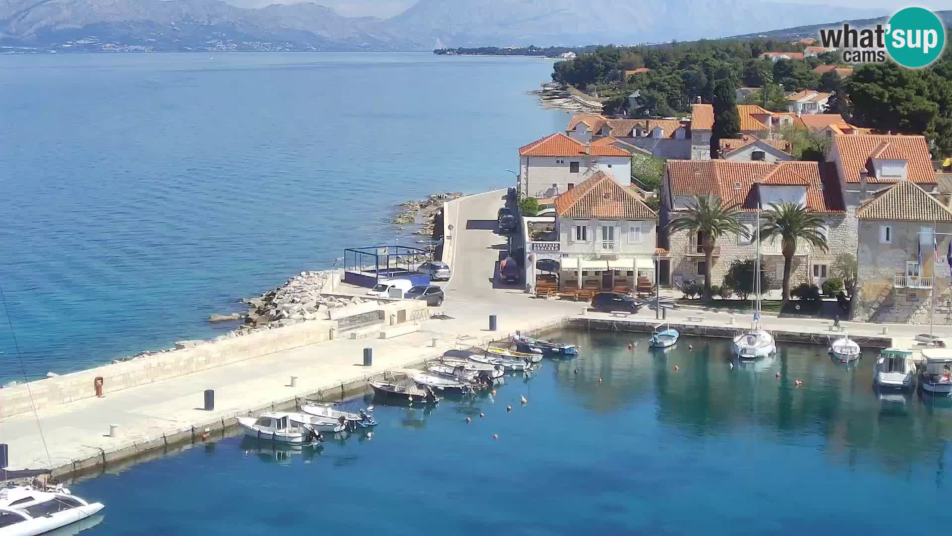 Webcam Sutivan Panorama – Liveblick von der Insel Brač